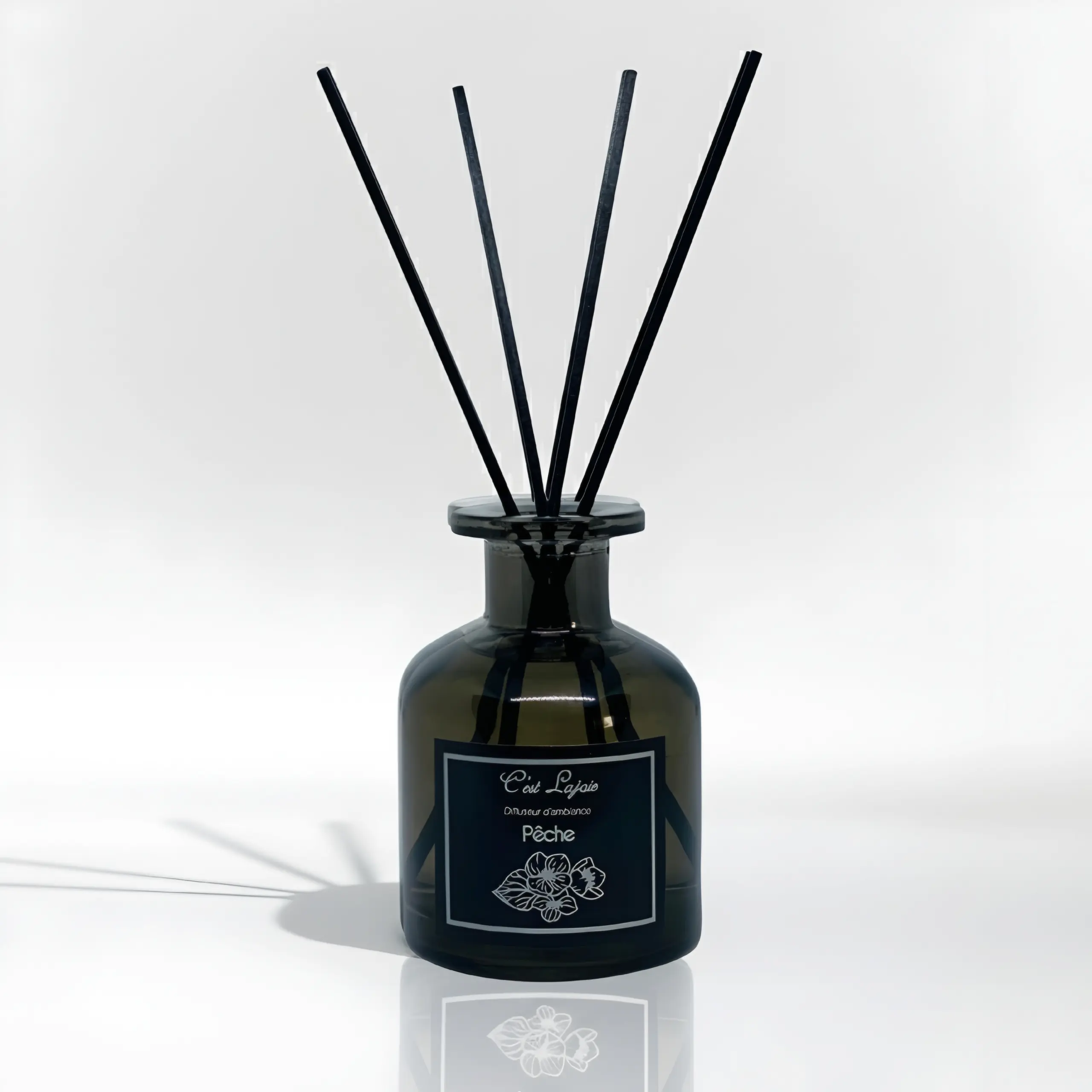 Diffuseur d’ambiance 150 ml en verre fumé